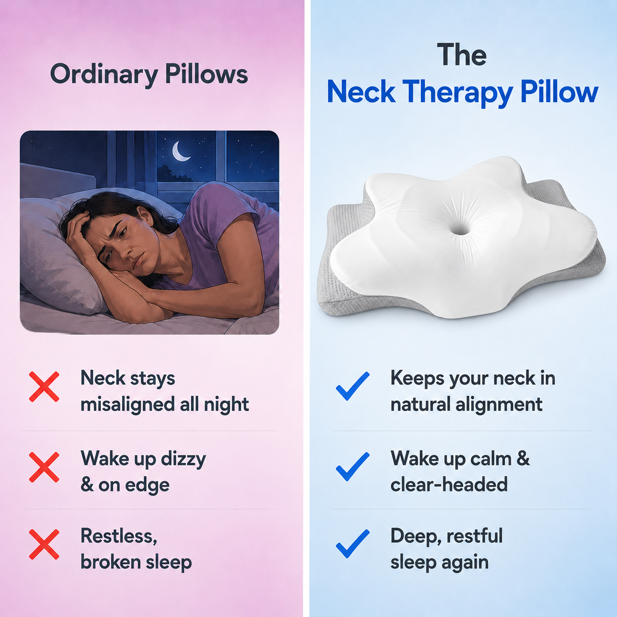 Neck Therapy Pillow